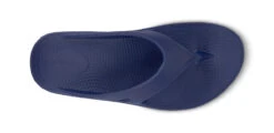 OOfos Men's OOriginal Sandal - Navy -OOfos Store 1000NVY shot6