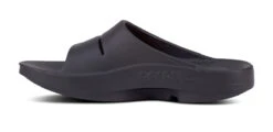 OOfos Men's OOahh Slide Sandal - Black -OOfos Store 1100BLK shot4