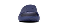 OOfos Men's OOahh Slide Sandal - Navy -OOfos Store 1100NVY shot3 69f44171 21ae 4d34 bc2a 024fd738a731
