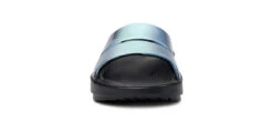 OOfos Women's OOahh Luxe Slide Sandal - Atlantis -OOfos Store 1101ATLANTIS shot3