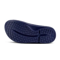 'OOFOS' Women's OOahh Slide Limited Edition - Navy / Silver / Silver Snake -OOfos Store 1103NVYSILSNK shot7 1024x1024@2x