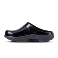 'OOFOS' Women's OOcloog Luxe Clog - Black -OOfos Store 1201BLK 3 1024x1024@2x