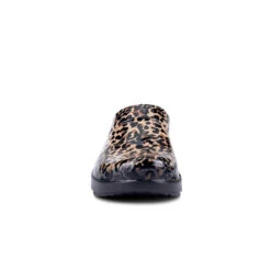 'OOFOS' Women's OOcloog Luxe Pixel Clog - Black / Black Leopard 9 'OOFOS' Women's OOcloog Luxe Pixel Clog - Black / Black Leopard -OOfos Store 1203BLKLEOPRD shot3 1024x1024@2x