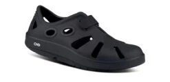 OOfos Women's OOcandoo Sandal - Black