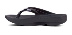 OOfos Women's OOlala Sandal - Black -OOfos Store 1400BLK shot4