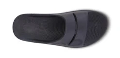 OOfos Women's OOahh Sport Slide Sandal - Black Matte -OOfos Store 1500MATBLK shot6 25368827 74a7 44b9 850c 3b92de55c15b