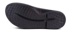 OOfos Men's OOahh Sport Slide Sandal - Black Matte -OOfos Store 1500MATBLK shot7