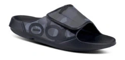 OOfos Men's OOahh Sport Flex Sandal - Black Camo