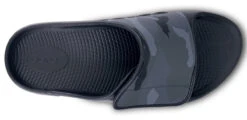 OOfos Men's OOahh Sport Flex Sandal - Black Camo -OOfos Store 1550BLKCAMO shot6 64cff869 8ce3 49a9 9b5e 031da8ced2ec