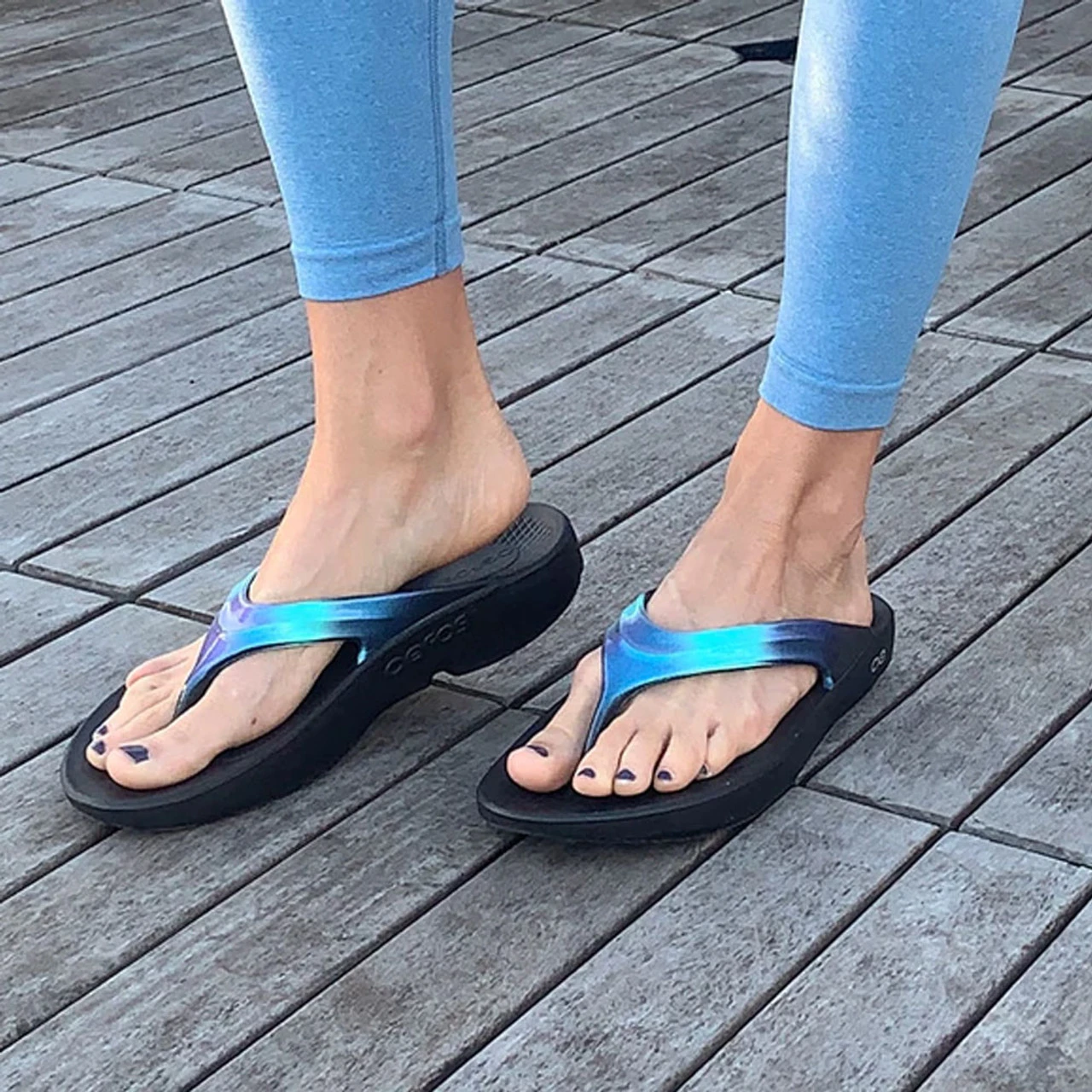 OOFOS OOlala Luxe - Atlantis 9 OOFOS OOlala Luxe - Atlantis - Image 9