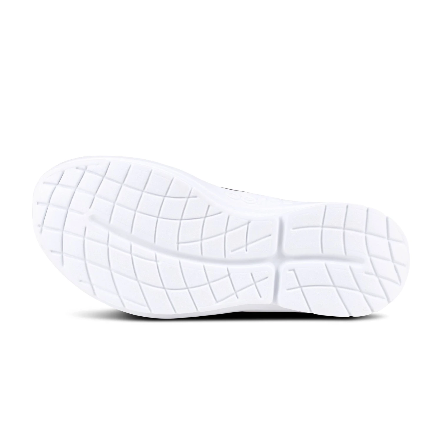 'OOFOS' Women's OOmg Fibre Low Slip On - White / Black 3 'OOFOS' Women's OOmg Fibre Low Slip On - White / Black - Image 3
