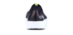 OOfos Women's OOmg EeZee Low Shoe - White Black -OOfos Store 5072WHTBLK shot5