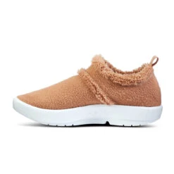 OOFOS Women's Oocoozie Low Shoe - Chestnut 10 OOFOS Women's Oocoozie Low Shoe - Chestnut -OOfos Store 5074WHTCHEST shot4 99741.1662493983