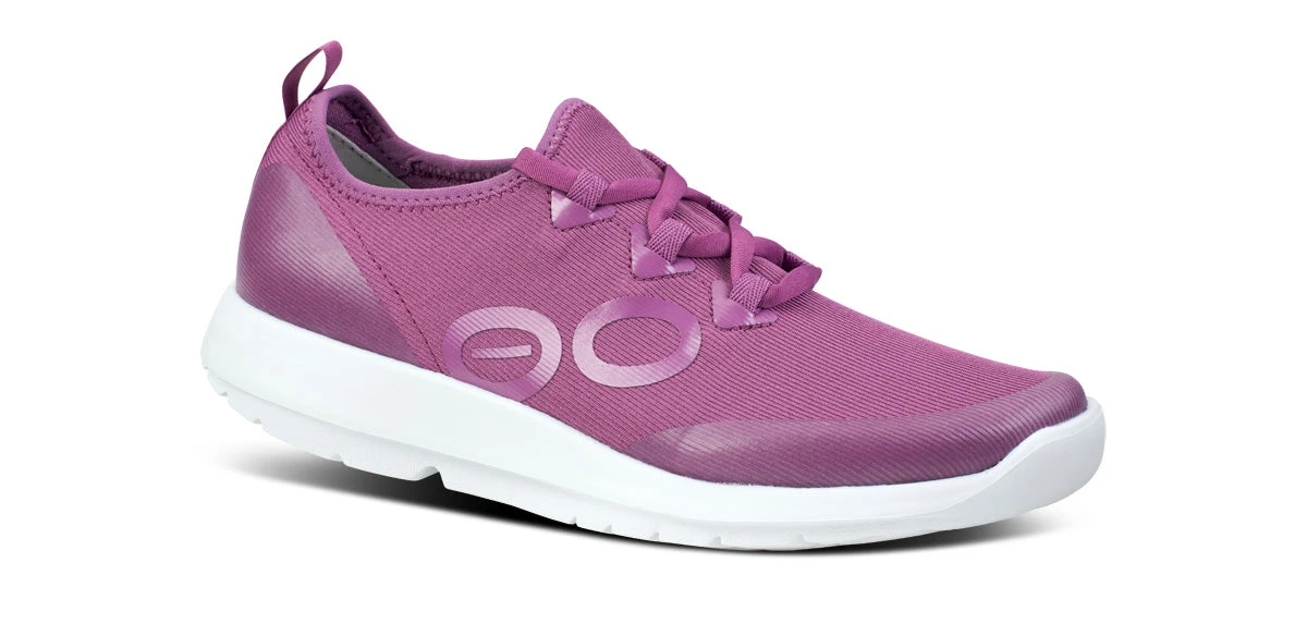 OOfos Women's OOmg Sport LS Low Shoe - Plum 1 OOfos Women's OOmg Sport LS Low Shoe - Plum