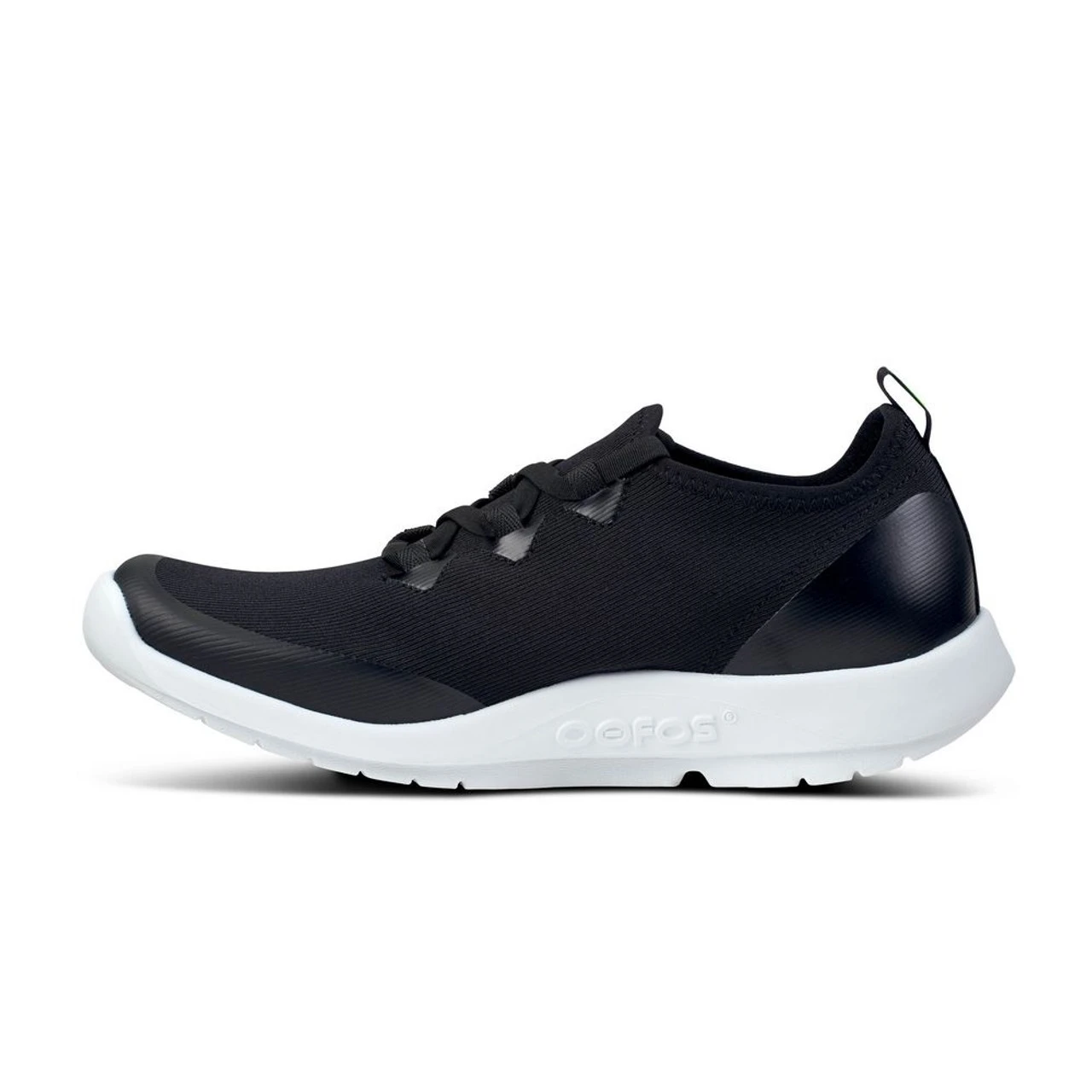 OOFOS Women's OOmg SportLS Low - White / Black 3 OOFOS Women's OOmg SportLS Low - White / Black - Image 3