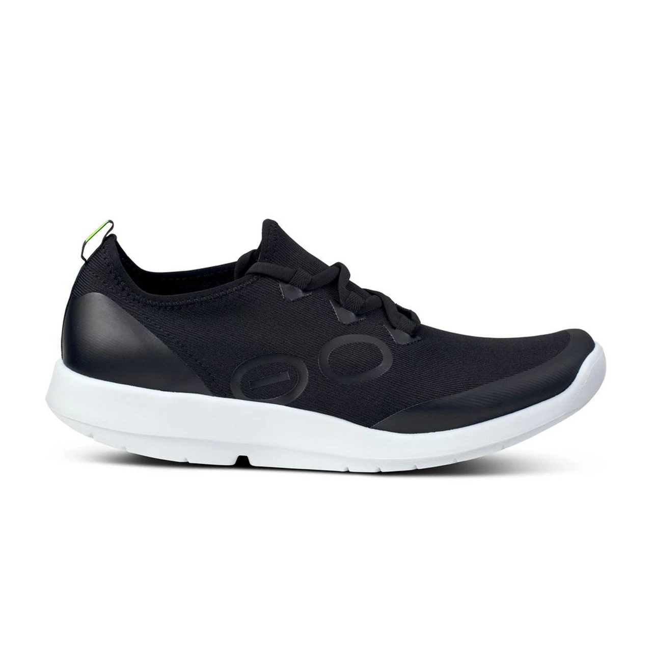 OOFOS Men's Oomg Sport LS Low - White / Black 2 OOFOS Men's Oomg Sport LS Low - White / Black - Image 2