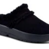OOfos Women's OOcoozie Mule Shoe - Black