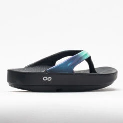 OOFOS OOlala Luxe Women's Black/Atlantis 11 OOFOS OOlala Luxe Women's Black/Atlantis -OOfos Store 570569 6