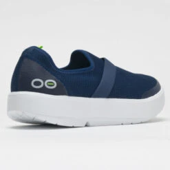 OOFOS OOmg Low Women's White/Navy -OOfos Store 631140 6