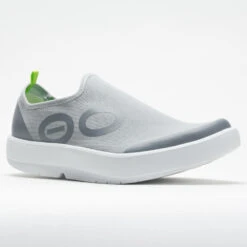 OOFOS OOmg EeZee Men's White/Gray -OOfos Store 631176 5