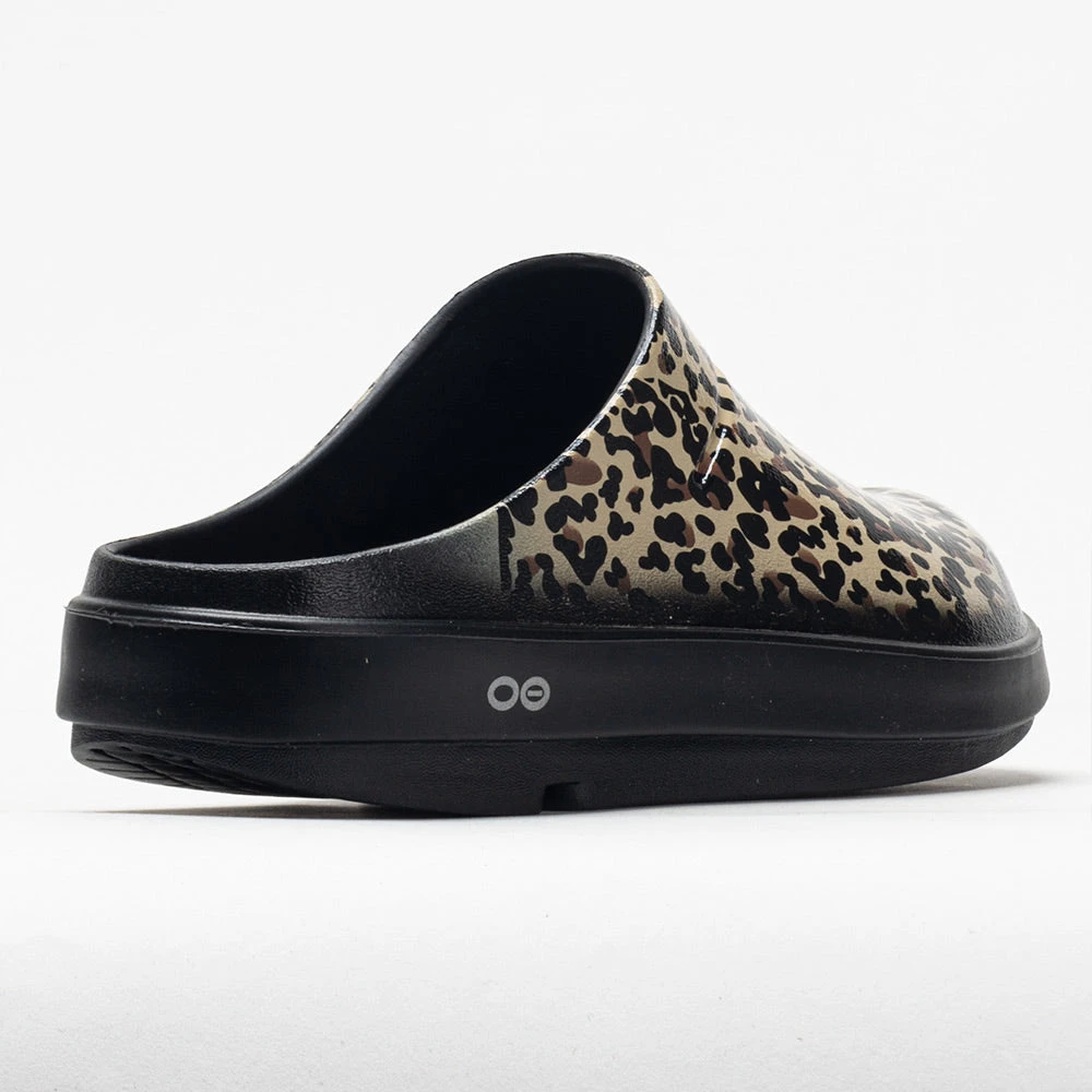 OOFOS OOcloog Limited Women's Black Leopard 6 OOFOS OOcloog Limited Women's Black Leopard - Image 6