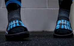 BAUER/OOFOS Men's OOahh Limited Slide Sandal – Bauer Skeleton -OOfos Store BauerSkeleton4