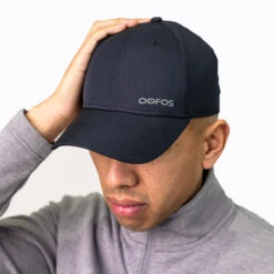OOfos COOl Down Cap Unisex - Black 9 OOfos COOl Down Cap Unisex - Black -OOfos Store Mens CoolDownHat Black