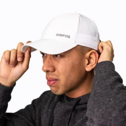 OOfos COOl Down Cap Unisex - White -OOfos Store Mens CoolDownHat White