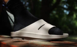 OOfos Men's OOahh Slide Sandal - Nomad -OOfos Store Mens OOahh Nomad1