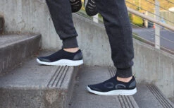 OOfos Men's OOmg Sport Low Shoe - White Black -OOfos Store MicrosoftTeams image 10