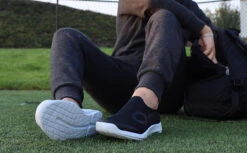 OOfos Men's OOmg Sport Low Shoe - White Black -OOfos Store MicrosoftTeams image 11