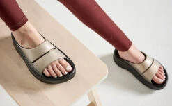 OOfos Women's OOmega OOahh Luxe Sandal - Latte 14 OOfos Women's OOmega OOahh Luxe Sandal - Latte -OOfos Store MicrosoftTeams image 260