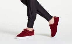 OOfos Women's OOcoozie Low Shoe - Cabernet -OOfos Store MicrosoftTeams image 286
