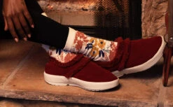 OOfos Women's OOcoozie Low Shoe - Cabernet -OOfos Store MicrosoftTeams image 287