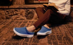 OOfos Men's OOcoozie Mule - Moroccan Blue -OOfos Store MicrosoftTeams image 290