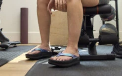 OOfos Women's OOmega OOlala Luxe Sandal - Atlantis -OOfos Store MicrosoftTeams image 51