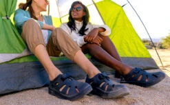 OOfos Women's OOcandoo Sandal - Black -OOfos Store OOcandoo Womens Black3