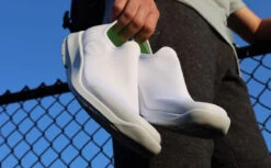 OOfos Men's OOmg Sport Low Shoe - White -OOfos Store OOmgSport White Mens2