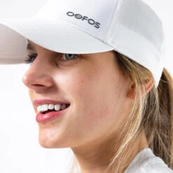 OOfos COOl Down Cap Unisex - White -OOfos Store Womens CoolDownHat White
