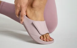 OOfos Women's OOahh Sport Flex Sandal - Stardust -OOfos Store Womens StardustFlex1