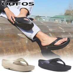 OOFOS | Platform Casual Style Unisex Street Style Plain