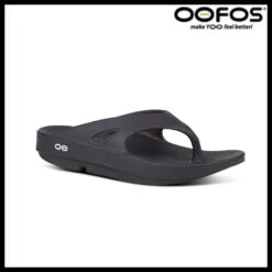 OOFOS | Unisex Street Style Plain Logo Slip-On Shoes