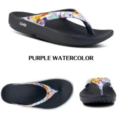 OOFOS | Flower Patterns Leopard Patterns Casual Style -OOfos Store org 388