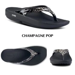 OOFOS | Flower Patterns Leopard Patterns Casual Style -OOfos Store org 389