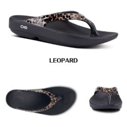 OOFOS | Flower Patterns Leopard Patterns Casual Style -OOfos Store org 395