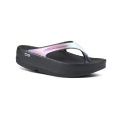 OOFOS | Open Toe Platform Rubber Sole Casual Style Plain -OOfos Store org 410