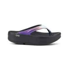 OOFOS | Open Toe Platform Rubber Sole Casual Style Plain -OOfos Store org 411