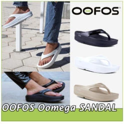 OOFOS | Leopard Patterns Open Toe Casual Style Unisex Sport Sandals