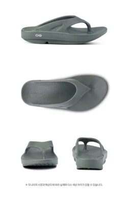 OOFOS | Unisex Street Style Plain Oversized Logo Sandals -OOfos Store org 89